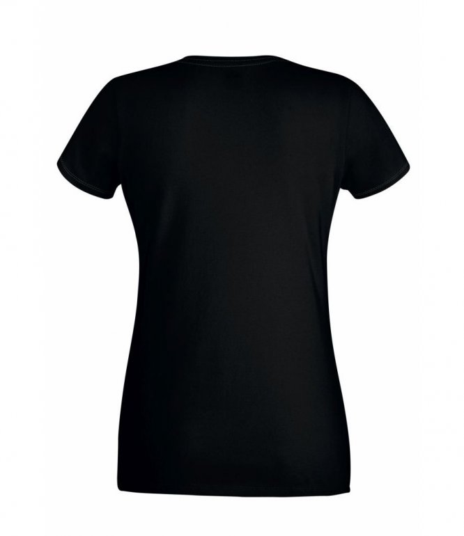 Image 1 of Fruit of the Loom Lady Fit V Neck T-Shirt