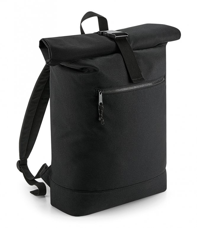 Image 1 of BagBase Recycled Roll-Top Backpack