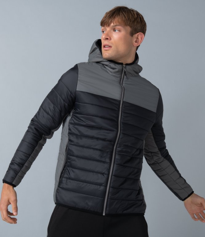 Image 1 of Finden and Hales Contrast Padded Jacket
