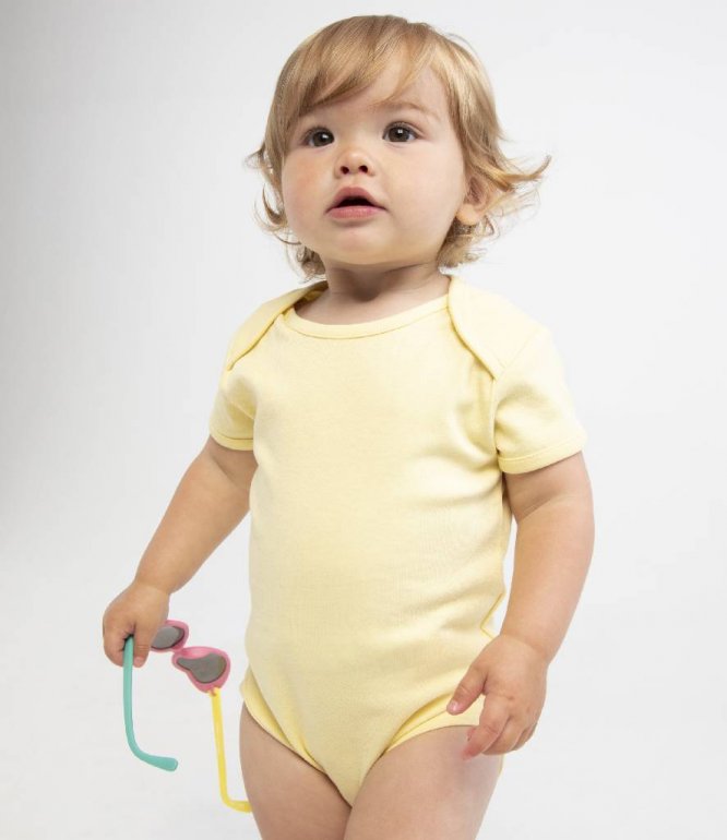 Image 1 of Larkwood Essential Short Sleeve Baby Bodysuit