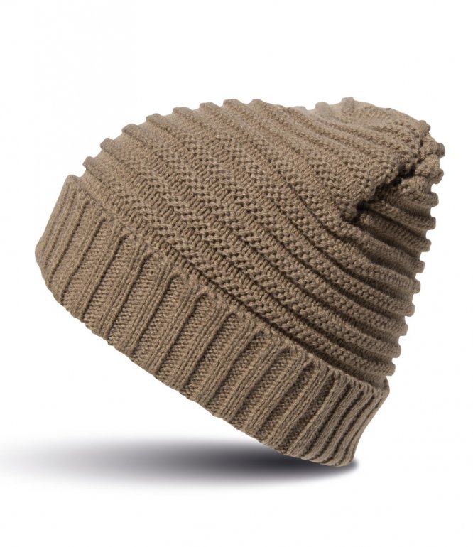 Image 1 of Result Braided Fleece Lined Hat
