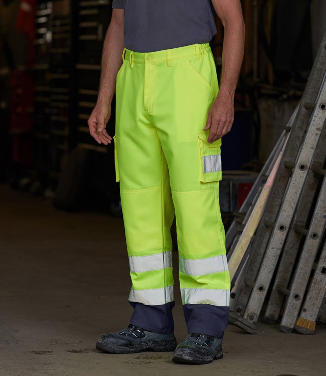Image 1 of PRO RTX Hi-Vis Cargo Trousers