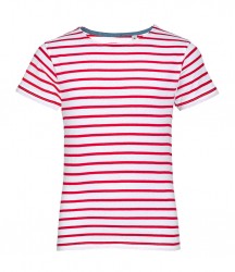 Image 3 of SOL'S Kids Miles Striped T-Shirt