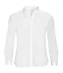Image 4 of SOL'S Ladies Betty Long Sleeve Moss Crepe Shirt