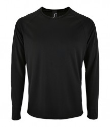 Image 3 of SOL'S Sporty Long Sleeve Performance T-Shirt