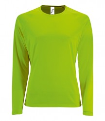 Image 8 of SOL'S Ladies Sporty Long Sleeve Performance T-Shirt