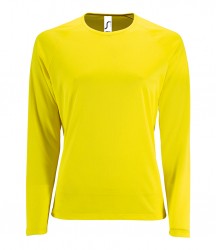 Image 6 of SOL'S Ladies Sporty Long Sleeve Performance T-Shirt