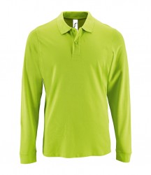 Image 6 of SOL'S Perfect Long Sleeve Piqué Polo Shirt