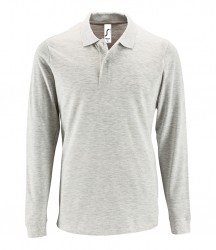 Image 7 of SOL'S Perfect Long Sleeve Piqué Polo Shirt