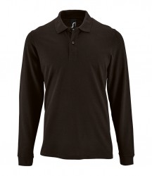 Image 3 of SOL'S Perfect Long Sleeve Piqué Polo Shirt