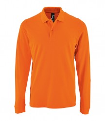 Image 6 of SOL'S Perfect Long Sleeve Piqué Polo Shirt