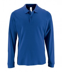 Image 10 of SOL'S Perfect Long Sleeve Piqué Polo Shirt
