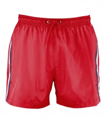 Image 2 of SOL'S Sunrise Contrast Swimming Shorts