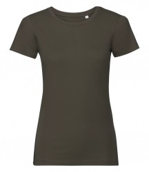 Image 4 of Russell Ladies Pure Organic T-Shirt