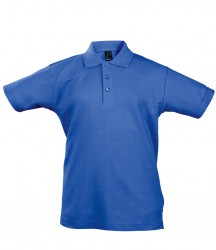 Image 4 of SOL'S Kids Summer II Cotton Piqué Polo Shirt