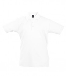 Image 3 of SOL'S Kids Summer II Cotton Piqué Polo Shirt