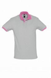 Image 3 of SOL'S Prince Contrast Cotton Piqué Polo Shirt