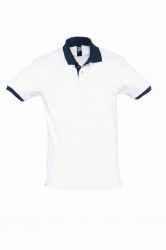 Image 7 of SOL'S Prince Contrast Cotton Piqué Polo Shirt