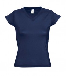 Image 2 of SOL'S Ladies Moon V Neck T-Shirt