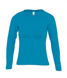 Image 2 of SOL'S Ladies Majestic Long Sleeve T-Shirt