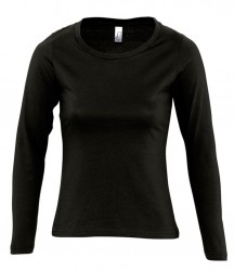 Image 3 of SOL'S Ladies Majestic Long Sleeve T-Shirt