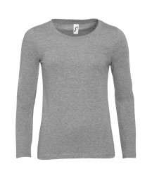 Image 9 of SOL'S Ladies Majestic Long Sleeve T-Shirt