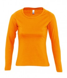 Image 13 of SOL'S Ladies Majestic Long Sleeve T-Shirt