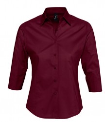 Image 4 of SOL'S Ladies Effect 3/4 Sleeve Fitted Shirt