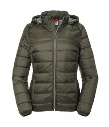 Image 3 of Russell Ladies Hooded Nano Padded Jacket
