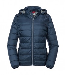 Image 4 of Russell Ladies Hooded Nano Padded Jacket