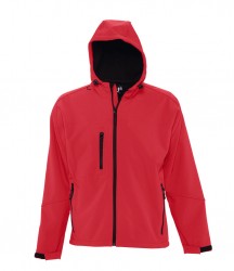 Image 5 of SOL'S Replay Hooded Soft Shell Jacket