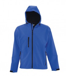 Image 4 of SOL'S Replay Hooded Soft Shell Jacket