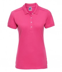 Image 6 of Russell Ladies Stretch Piqué Polo Shirt
