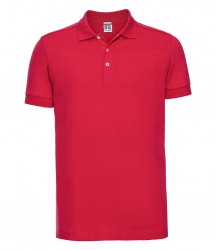 Image 11 of Russell Stretch Piqué Polo Shirt
