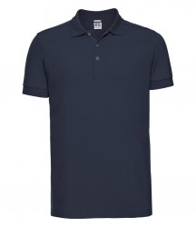 Image 4 of Russell Stretch Piqué Polo Shirt