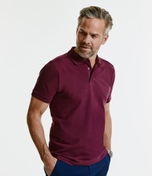 Russell Tailored Stretch Piqué Polo Shirt image