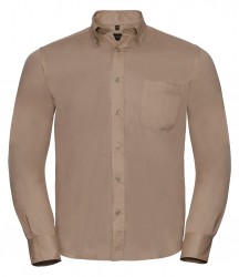 Image 4 of Russell Collection Long Sleeve Classic Twill Shirt