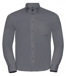 Image 6 of Russell Collection Long Sleeve Classic Twill Shirt