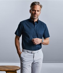 Russell Collection Short Sleeve Classic Twill Shirt image