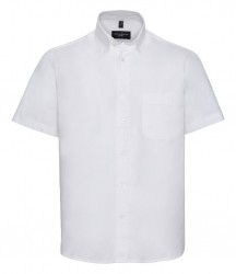 Image 5 of Russell Collection Short Sleeve Classic Twill Shirt