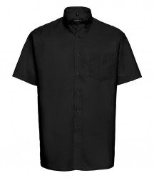 Image 7 of Russell Collection Short Sleeve Easy Care Oxford Shirt