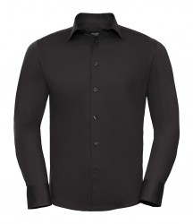 Image 2 of Russell Collection Long Sleeve Easy Care Fitted Shirt