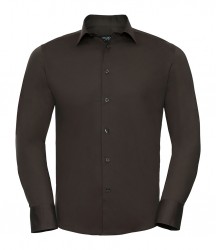 Image 3 of Russell Collection Long Sleeve Easy Care Fitted Shirt