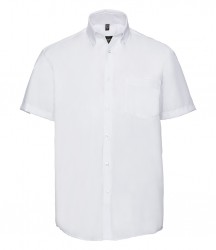 Image 3 of Russell Collection Short Sleeve Ultimate Non-Iron Shirt