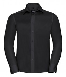 Image 4 of Russell Collection Long Sleeve Tailored Ultimate Non-Iron Shirt