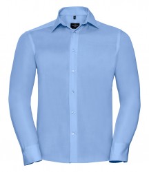 Image 5 of Russell Collection Long Sleeve Tailored Ultimate Non-Iron Shirt
