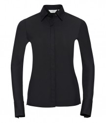 Image 2 of Russell Collection Ladies Ultimate Stretch Shirt