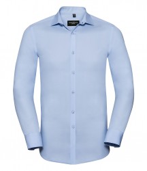 Image 5 of Russell Collection Long Sleeve Ultimate Stretch Shirt