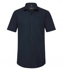 Image 3 of Russell Collection Ultimate Short Sleeve Stretch Shirt