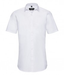 Image 5 of Russell Collection Ultimate Short Sleeve Stretch Shirt